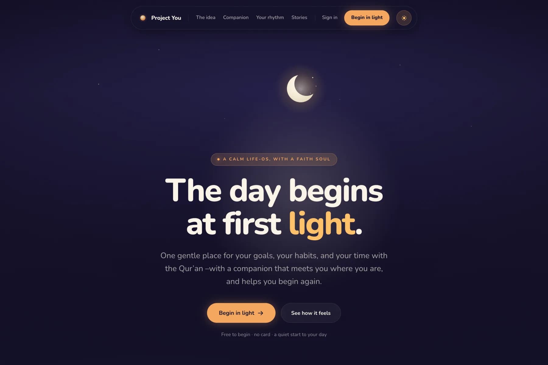 A page built on the alternating rhythm